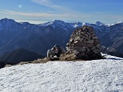 Dai Piani al Monte Avaro neve, sole, ventooo ! 4febb23 - FOTOGALLERY